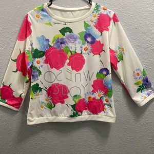 Flower sweater